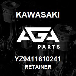 YZ9411610241 Kawasaki RETAINER | AGA Parts