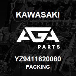 YZ9411620080 Kawasaki PACKING | AGA Parts