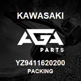 YZ9411620200 Kawasaki PACKING | AGA Parts