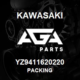 YZ9411620220 Kawasaki PACKING | AGA Parts