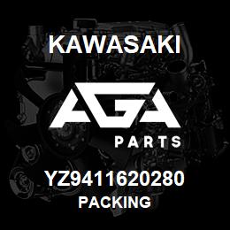 YZ9411620280 Kawasaki PACKING | AGA Parts