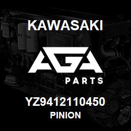 YZ9412110450 Kawasaki PINION | AGA Parts