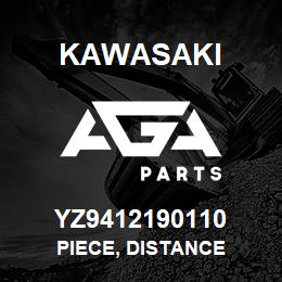 YZ9412190110 Kawasaki PIECE, DISTANCE | AGA Parts