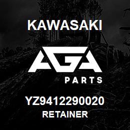 YZ9412290020 Kawasaki RETAINER | AGA Parts