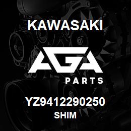 YZ9412290250 Kawasaki SHIM | AGA Parts