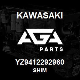 YZ9412292960 Kawasaki SHIM | AGA Parts