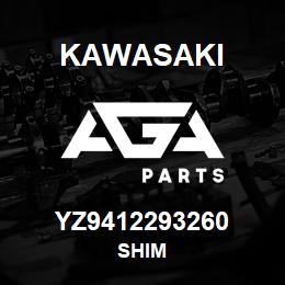 YZ9412293260 Kawasaki SHIM | AGA Parts