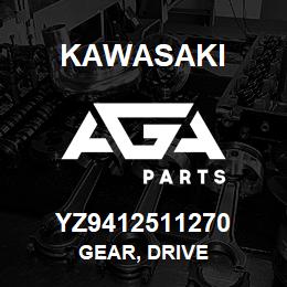 YZ9412511270 Kawasaki GEAR, DRIVE | AGA Parts