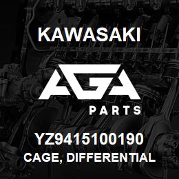 YZ9415100190 Kawasaki CAGE, DIFFERENTIAL | AGA Parts