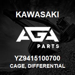 YZ9415100700 Kawasaki CAGE, DIFFERENTIAL | AGA Parts