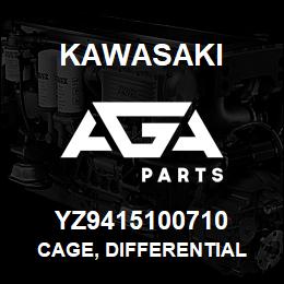 YZ9415100710 Kawasaki CAGE, DIFFERENTIAL | AGA Parts