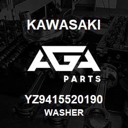 YZ9415520190 Kawasaki WASHER | AGA Parts