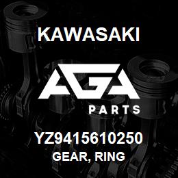 YZ9415610250 Kawasaki GEAR, RING | AGA Parts