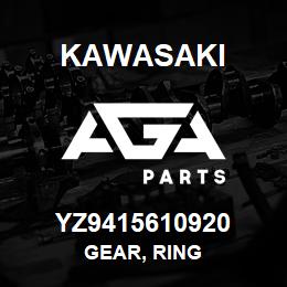 YZ9415610920 Kawasaki GEAR, RING | AGA Parts