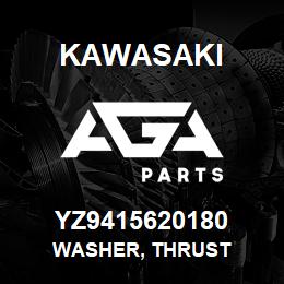 YZ9415620180 Kawasaki WASHER, THRUST | AGA Parts