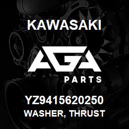 YZ9415620250 Kawasaki WASHER, THRUST | AGA Parts