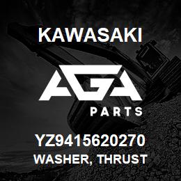 YZ9415620270 Kawasaki WASHER, THRUST | AGA Parts