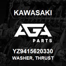 YZ9415620330 Kawasaki WASHER, THRUST | AGA Parts