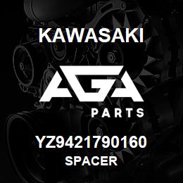 YZ9421790160 Kawasaki SPACER | AGA Parts