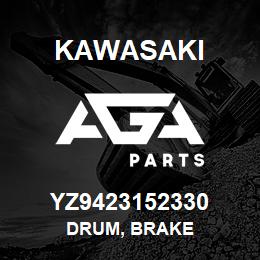 YZ9423152330 Kawasaki DRUM, BRAKE | AGA Parts