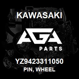 YZ9423311050 Kawasaki PIN, WHEEL | AGA Parts