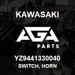 YZ9441330040 Kawasaki SWITCH, HORN | AGA Parts