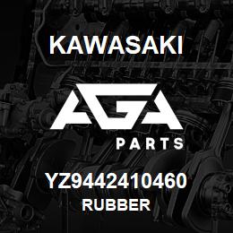 YZ9442410460 Kawasaki RUBBER | AGA Parts