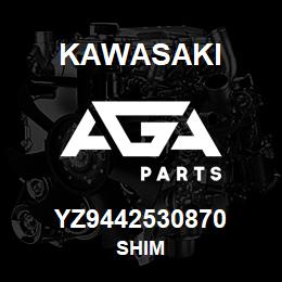 YZ9442530870 Kawasaki SHIM | AGA Parts