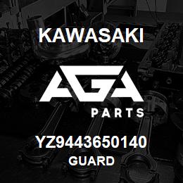 YZ9443650140 Kawasaki GUARD | AGA Parts