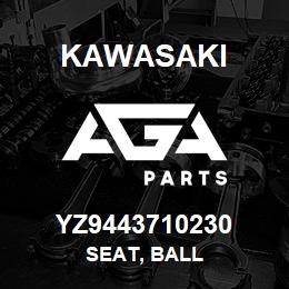 YZ9443710230 Kawasaki SEAT, BALL | AGA Parts