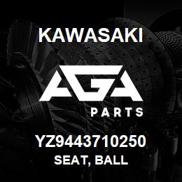 YZ9443710250 Kawasaki SEAT, BALL | AGA Parts