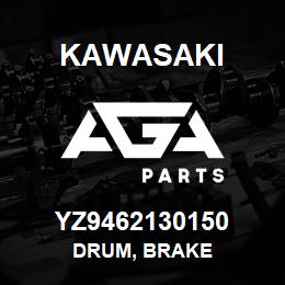 YZ9462130150 Kawasaki DRUM, BRAKE | AGA Parts