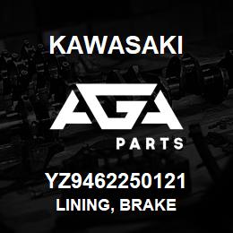 YZ9462250121 Kawasaki LINING, BRAKE | AGA Parts