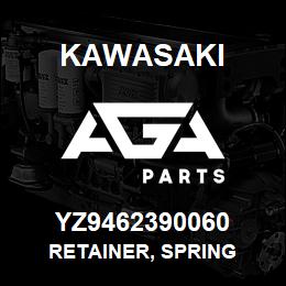 YZ9462390060 Kawasaki RETAINER, SPRING | AGA Parts