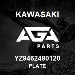 YZ9462490120 Kawasaki PLATE | AGA Parts