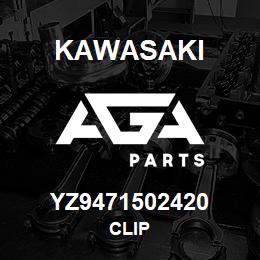 YZ9471502420 Kawasaki CLIP | AGA Parts