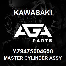 YZ9475004650 Kawasaki MASTER CYLINDER ASSY | AGA Parts