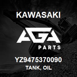 YZ9475370090 Kawasaki TANK, OIL | AGA Parts