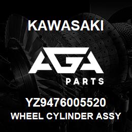 YZ9476005520 Kawasaki WHEEL CYLINDER ASSY | AGA Parts