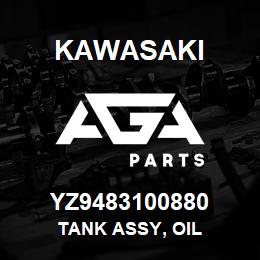 YZ9483100880 Kawasaki TANK ASSY, OIL | AGA Parts