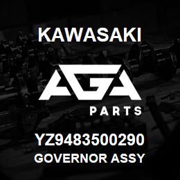 YZ9483500290 Kawasaki GOVERNOR ASSY | AGA Parts