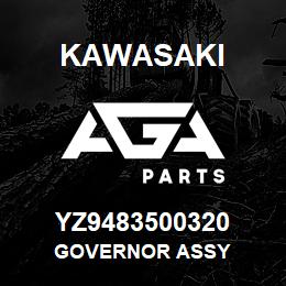 YZ9483500320 Kawasaki GOVERNOR ASSY | AGA Parts