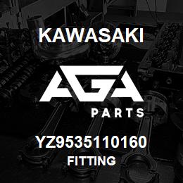 YZ9535110160 Kawasaki FITTING | AGA Parts