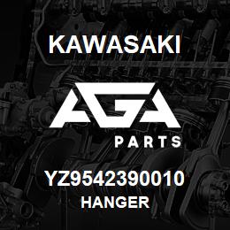 YZ9542390010 Kawasaki HANGER | AGA Parts