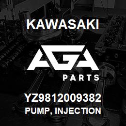 YZ9812009382 Kawasaki PUMP, INJECTION | AGA Parts