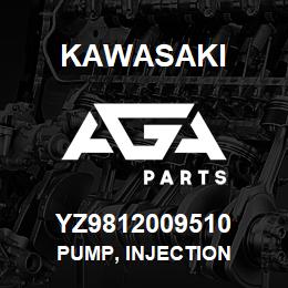 YZ9812009510 Kawasaki PUMP, INJECTION | AGA Parts