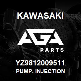 YZ9812009511 Kawasaki PUMP, INJECTION | AGA Parts