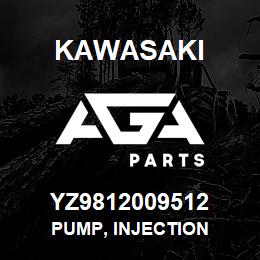 YZ9812009512 Kawasaki PUMP, INJECTION | AGA Parts