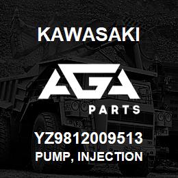 YZ9812009513 Kawasaki PUMP, INJECTION | AGA Parts