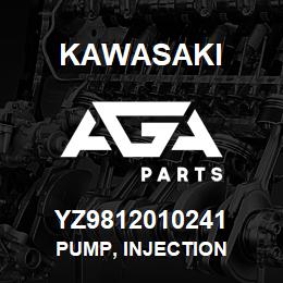 YZ9812010241 Kawasaki PUMP, INJECTION | AGA Parts